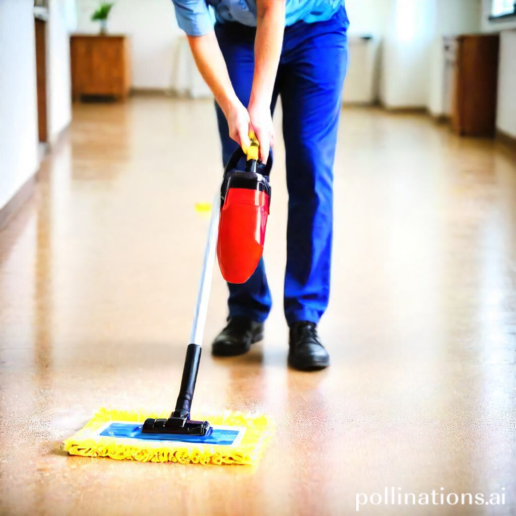 how does vinegar compare to commercial floor cleaners for mopping